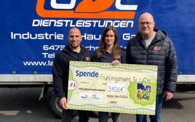 Frühlingsmarkt der Fa. LaDe war ein voller Erfolg