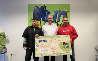 Rapper Vega und Daniel Baumann spenden 2000 € für Herzenswünsche